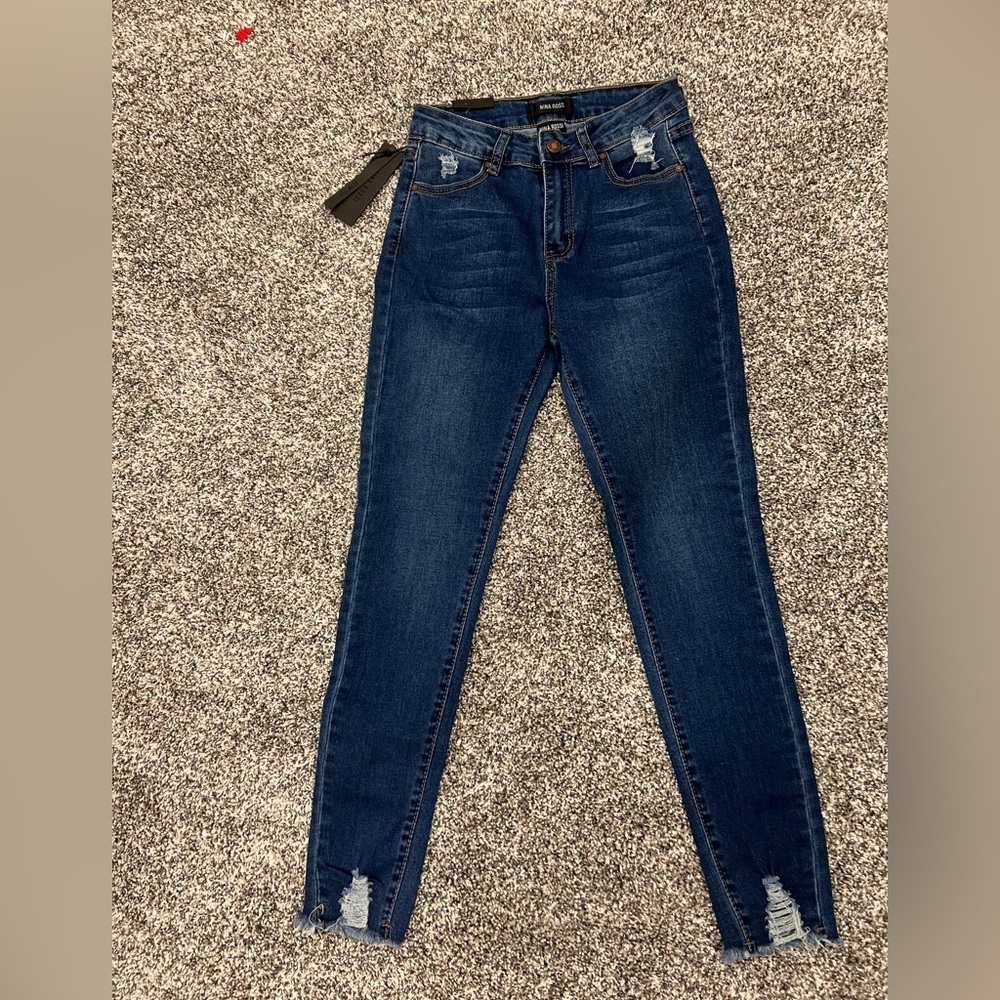 Nina Ross slim fit jeans size 5 new with tags